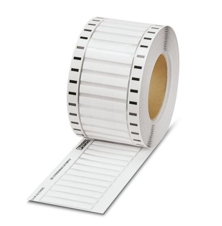 Phoenix Contact Halogen Free Heat Shrink Cable Sleeve, White 2.4 → 4.8mm Sleeve Dia. x 15mm Length 2:1 Ratio, [0801014]; 269-424