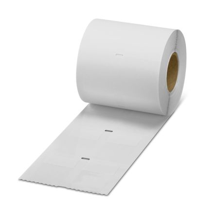 Phoenix Contact WML Adhesive Cable Markers, White, Pre-printed "Unmarked", 6.1 → 14.2mm Cable, for Cable Ducts, [0830679]; 270-216