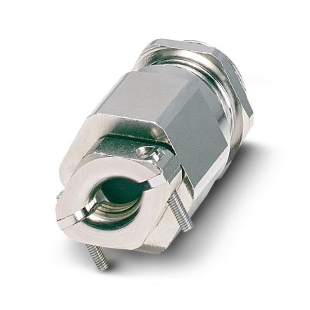 Phoenix Contact 14151 Series Brass Brass Cable Gland, M40 Thread, 16mm min., 28mm max., IP68, IP69 [1415195]; 270-578