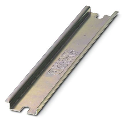 Phoenix Contact Steel DIN Rail, C Compatible, 343mm x 35mm x 8mm [3002634]; 280-582
