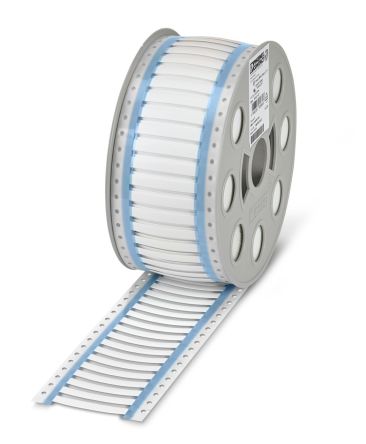 Phoenix Contact Halogen Free Heat Shrink Cable Sleeve, White 1.6 → 4.8mm Sleeve Dia. x 60mm Length 3:1 Ratio, [0800393]; 280-588