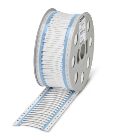 Phoenix Contact Halogen Free Heat Shrink Cable Sleeve, White 0.8 → 2.4mm Sleeve Dia. x 15mm Length 3:1 Ratio, [0800396]; 280-589