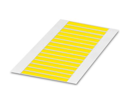 Phoenix Contact Halogen Free Heat Shrink Cable Sleeve, Yellow 9.5 → 19.1mm Sleeve Dia. x 60mm Length 2:1 Ratio, [0833203]; 280-734