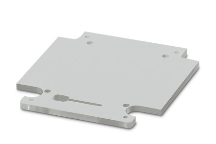 Phoenix Contact HCS Series Polycarbonate Mounting Plate, 80mm H, 77mm W, 2mm L for Use with Housing [2203864]; 280-968