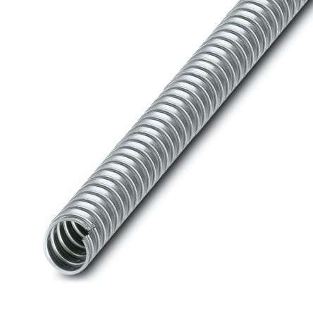 Phoenix Contact 10m Silver Cable Cover in Steel, 14mm Inside dia. [3240698]; 281-099