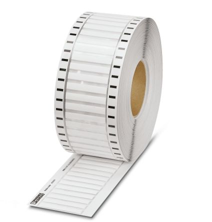Phoenix Contact Halogen Free Heat Shrink Cable Sleeve, White 2.4 → 4.8mm Sleeve Dia. x 60mm Length 2:1 Ratio, [0810101]; 281-484