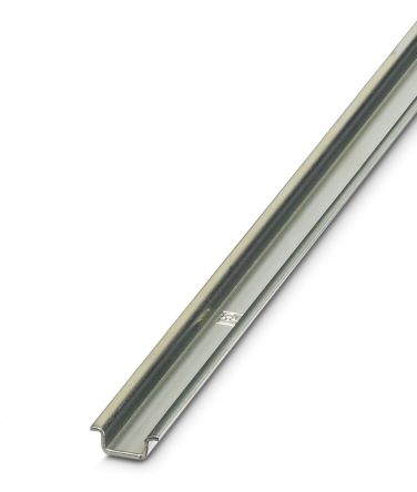 Phoenix Contact Steel DIN Rail, C Compatible, 148mm x 15mm x 5mm [3002626]; 281-523