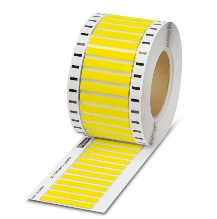 Phoenix Contact Halogen Free Heat Shrink Cable Sleeve, Yellow 2.4 → 4.8mm Sleeve Dia. x 15mm Length 2:1 Ratio, [0801015]; 281-535