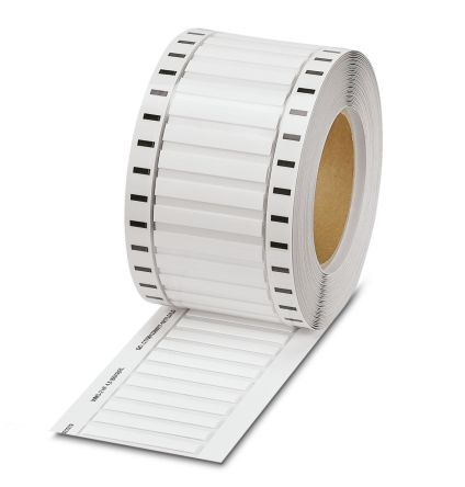 Phoenix Contact Halogen Free Heat Shrink Cable Sleeve, White 2.4 → 4.8mm Sleeve Dia. x 60mm Length 2:1 Ratio, [0801019]; 281-536