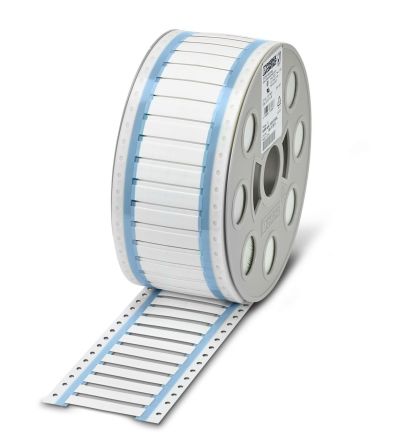 Phoenix Contact Halogen Free Heat Shrink Cable Sleeve, White 2.1 → 6.4mm Sleeve Dia. x 15mm Length 3:1 Ratio, [0801595]; 281-538