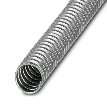 Phoenix Contact 10m Silver Cable Cover in Steel, 23mm Inside dia. [3240866]; 281-722