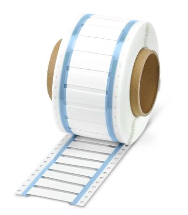 Phoenix Contact Halogen Free Heat Shrink Cable Sleeve, White 3.2 → 9.5mm Sleeve Dia. x 60mm Length 3:1 Ratio, [0803105]; 281-788