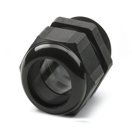 Phoenix Contact G-INS Series Black Polyamide Cable Gland, Pg42 Thread, 30mm min., 38mm max., IP66, IP68 [1424503]; 282-191
