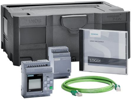 Siemens LOGO Series Starter Kit for Use with LOGO Starter Kit 12/24RCE V8.4 [6ED1057-4BA01-0AA0]; 288-167