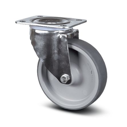 Tente Swivel Castor Wheel, 100kg Capacity, 125mm Wheel [8370 PJD 125/32 P62]; 292-450