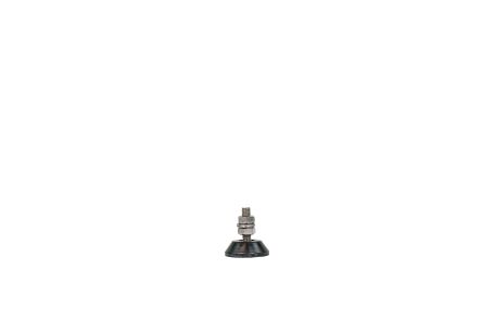 Sunnex Circular M10mm Anti Vibration Mount, Pneumatic with 75kg Compression Load [10400]; 296-091