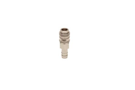 RS PRO Brass Female Pneumatic Quick Connect Coupling, 8mm Hose Barb [0]; 325-426