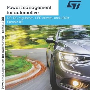 STMicroelectronics Power Management For Automotive Sample Kit Evaluation Board KIT2407AUTOPM [KIT2407AUTOPM]; 348-830