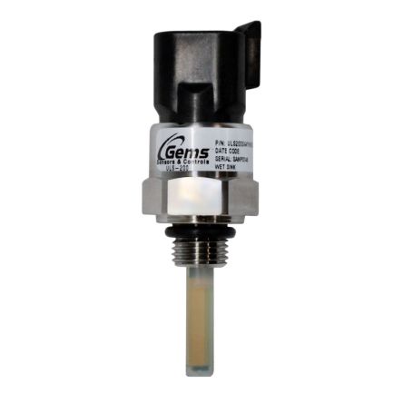 Gems Sensors ULS-200 Series Solid-State Point Level Sensor Level Sensor, M12 x 1.5, 316L Stainless Steel Body [ULS200SA3YW0000]; 350-600