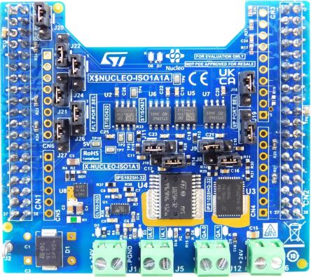 STMicroelectronics X-NUCLEO-ISO1A1 Expansion Board Expansion Board X-NUCLEO-ISO1A1 [X-NUCLEO-ISO1A1]; 358-975