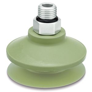 SMC 40mm Bellows Silicon Rubber Suction Cup ZP3C-T40BFS-MF-AG02 [ZP3C-T40BFS-MF-AG02]; 391-149