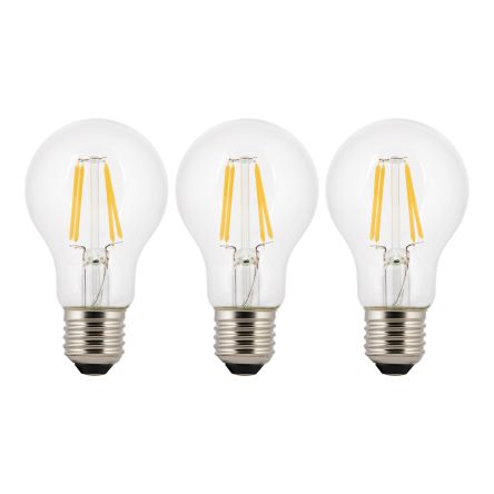 EcoPack 3pcs LEDFIL A60 E27 6W 806lm 827 [142720]; 482-510