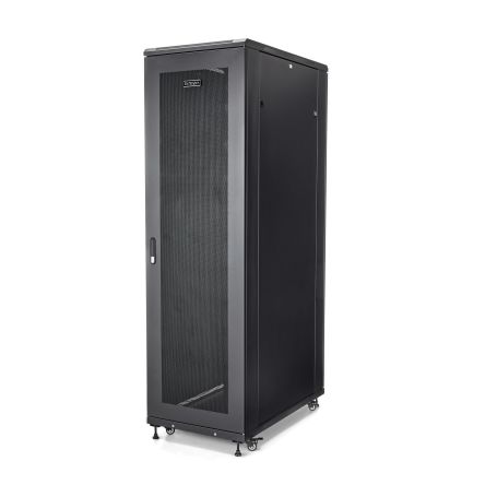 StarTech.com RK Series 42U-Rack Cabinet, Large Cabinet, 100 x 60 x 200cm [RK4236BKB]; 533-473