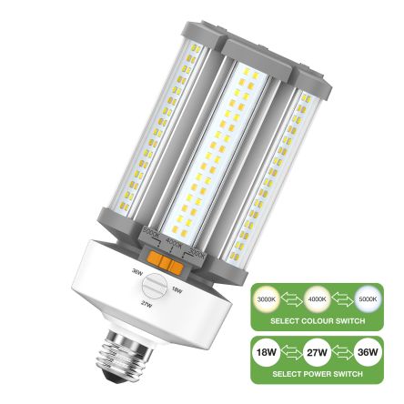 LED Corn Switch E27 18W-36W 3000K-5000K [145788]; 559-349