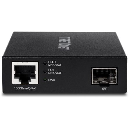 Gigabit PoE Fiber Media Converter [TFC-PGSFP]; 561-771