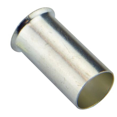 Schneider Electric, Linergy DZ5 Cable End, 18mm Pin Length, 3.9mm Pin Diameter, Metal [DZ5CE060L]; 599-681