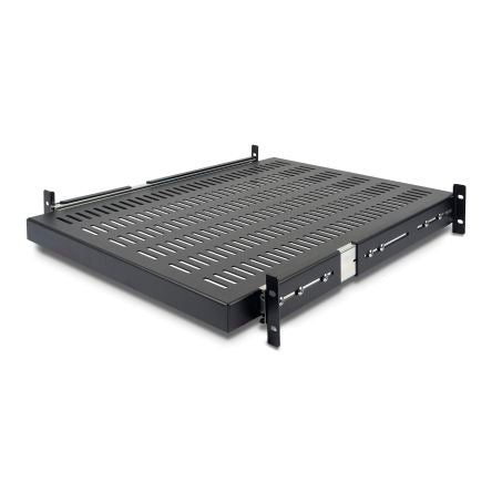 StarTech.com UNI Series Black Shelf, 2U, 22.7kg Load, 482mm x 762mm [UNISLDSHF19]; 630-275