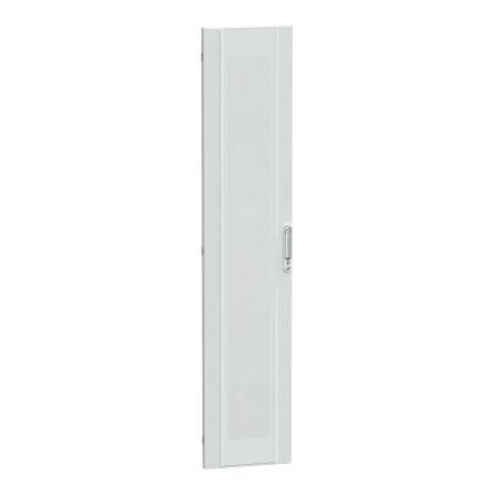 Schneider Electric LV Series Lockable Glass, Sheet Steel RAL 9003 Opaque, 1925mm H, 400mm W, 30mm D for Use with [LVS08544]; 654-060