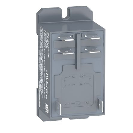 Schneider Electric DIN Rail Power Relay, 24V dc Coil, 30A Switching Current, DPST [RPF2ABD]; 654-547