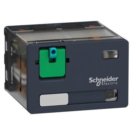 Schneider Electric Plug In Power Relay, 24V dc Coil, 15A Switching Current, 4PDT [RPM42BD]; 655-204