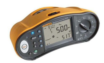 Fluke 1664FC Multifunction Tester, 50 V, 100 V, 250 V, 500 V, 1000 V , Earth Resistance Measurement With BLE, USB [FLK-1664FC ITDK]; 117-6682