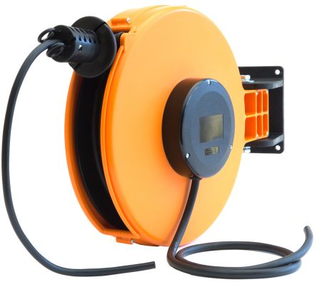 Schill 10m 0 Socket Cable Reel Spring Return Cable Reel, 230 V, IP40 [NSP4675]; 125-0716