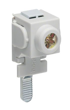 Hager Incoming Power Terminal for use with KB163P Busbars, KB83B Busbars [KF83A]; 144-4692