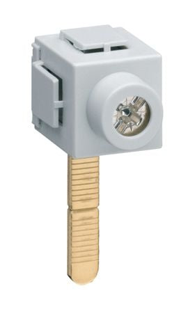 Hager Incoming Power Terminal for use with KBN663A Busbars, KBN663C Busbars [KF83D]; 144-4694