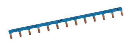 Hager 1 Phase Busbar [KB163N]; 144-4828