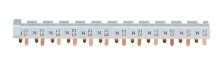Hager 3 Phase Busbar [KBN663A]; 144-4833