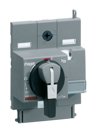 Hager Rotary Handle, Panel Mount HXA [HXA030H]; 144-4943