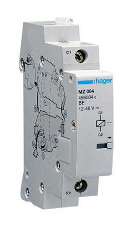 Hager Shunt Release, DIN Rail Mount MZ [MZ204]; 144-4958