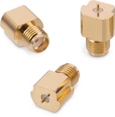 Wurth Elektronik WR-SMA Series, Jack Surface Mount SMA Connector, Solder Termination, Straight Body [60312202114307]; 181-0009