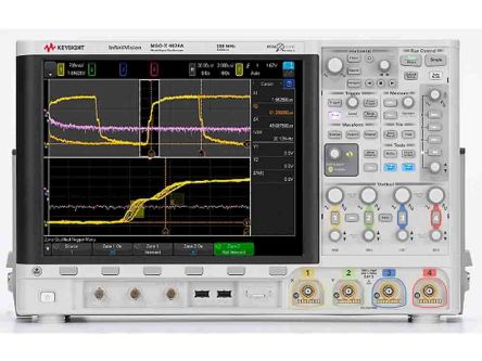 Keysight Technologies MSOX4154A InfiniiVision 4000 X Series, 1.5GHz Bench Oscilloscope, 4 Analogue Channels, 16 Digital [MSOX4154A]; 195-3184