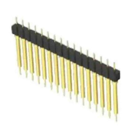 Samtec BBS Series Pin Header, 5 Contact(s), 2.54 mm Pitch, 1 Row(s), Unshrouded [BBS-105-T-A]; 196-6824