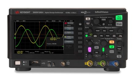Keysight Technologies DSOX1202A InfiniiVision 1000 X Series, 70MHz Bench Oscilloscope, 2 Analogue Channels [DSOX1202A]; 200-5274
