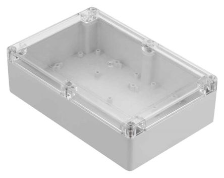 RS PRO Polycarbonate Enclosure, IP67, 139.8 x 209.7 x 60.1mm [0]; 200-6657