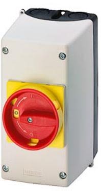 Siemens Grey Plastic Sirius Push Button Enclosure - [3RV1923-1FA00]; 202-1630