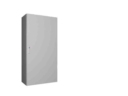Rittal AX Series Sheet Steel Wall Box, IP66, 1200 mm x 600 mm x 300mm [1260000]; 202-3920