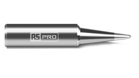 RS PRO 0.4 mm Straight Conical Soldering Iron Tip for use with RS PRO Soldering Irons [0]; 202-4538